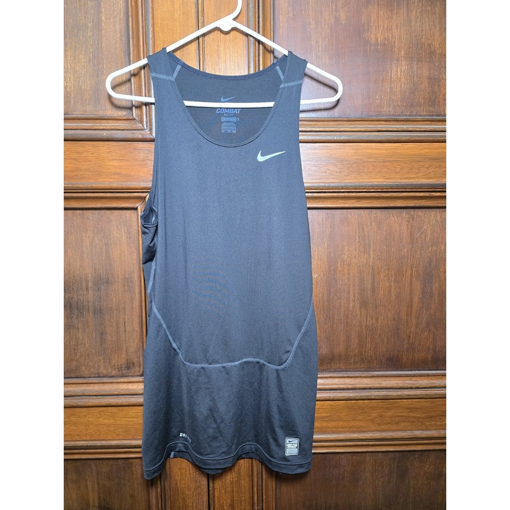 Nike Pro Combat Dri-Fit Compression Tank Top Black 2XL